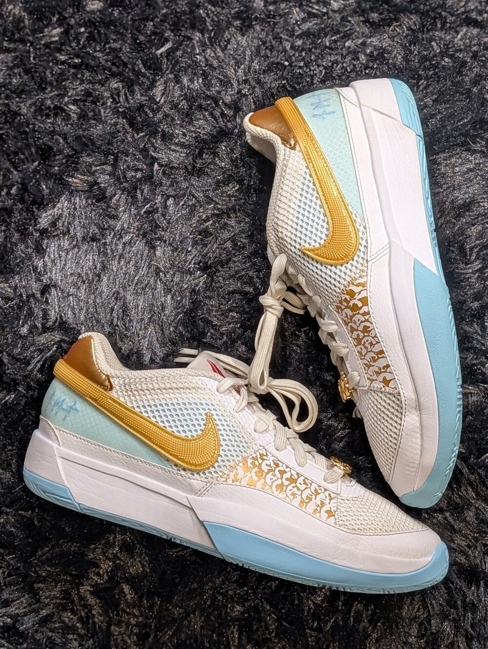 Nike Ja 1 (GS) "Year of the Dragon" Athletic Basketball Sneakers - Size 7Y